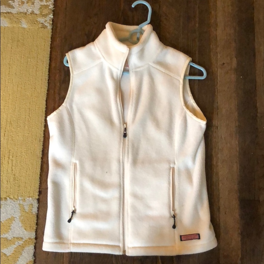Women’s vineyard vines fleece vest size small